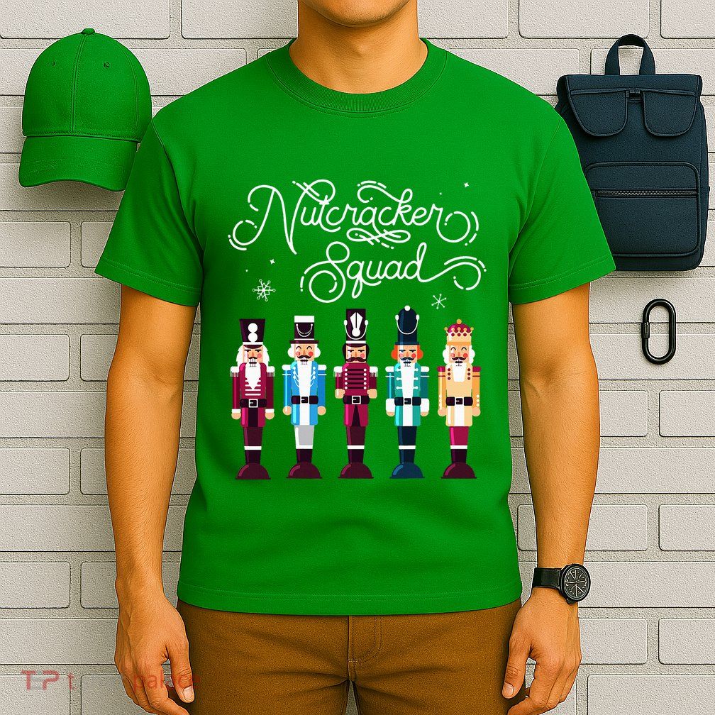 Nutcracker Squad Holiday Christmas T-Shirt