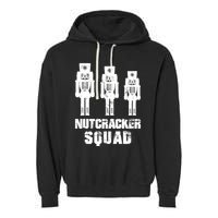 Nutcracker Squad Holiday Ballet Dance Matching Christmas Garment-Dyed Fleece Hoodie