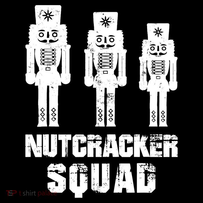 Nutcracker Squad Holiday Ballet Dance Matching Christmas Flexfit Unipanel Trucker Cap