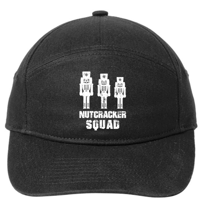 Nutcracker Squad Holiday Ballet Dance Matching Christmas 7-Panel Snapback Hat