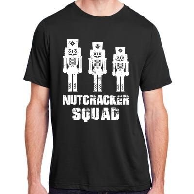 Nutcracker Squad Holiday Ballet Dance Matching Christmas Adult ChromaSoft Performance T-Shirt