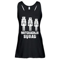 Nutcracker Squad Holiday Ballet Dance Matching Christmas Ladies Essential Flowy Tank