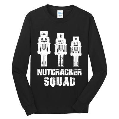 Nutcracker Squad Holiday Ballet Dance Matching Christmas Tall Long Sleeve T-Shirt