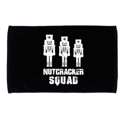 Nutcracker Squad Holiday Ballet Dance Matching Christmas Microfiber Hand Towel