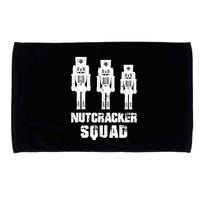 Nutcracker Squad Holiday Ballet Dance Matching Christmas Microfiber Hand Towel