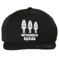 Nutcracker Squad Holiday Ballet Dance Matching Christmas Wool Snapback Cap