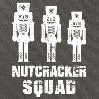 Nutcracker Squad Holiday Ballet Dance Matching Christmas Cotton Canvas Backpack