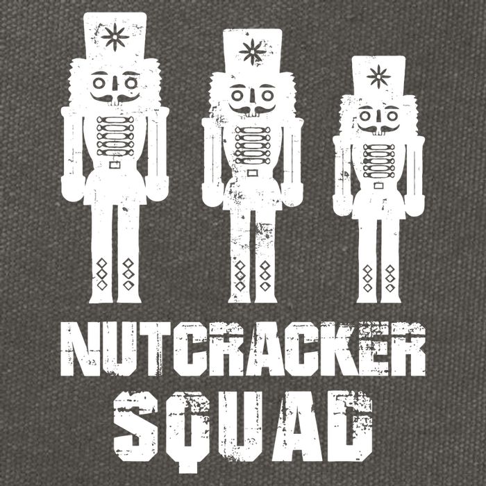 Nutcracker Squad Holiday Ballet Dance Matching Christmas Cotton Canvas Backpack