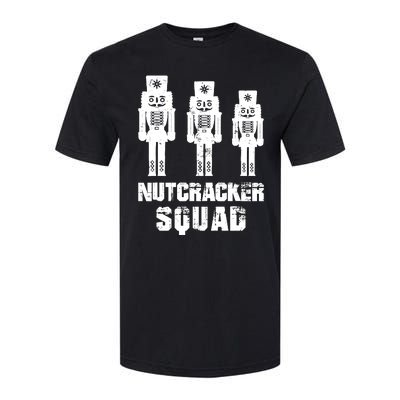 Nutcracker Squad Holiday Ballet Dance Matching Christmas Softstyle® CVC T-Shirt