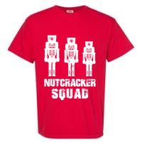 Nutcracker Squad Holiday Ballet Dance Matching Christmas Garment-Dyed Heavyweight T-Shirt