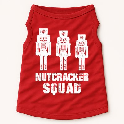 Nutcracker Squad Holiday Ballet Dance Matching Christmas Doggie Tank