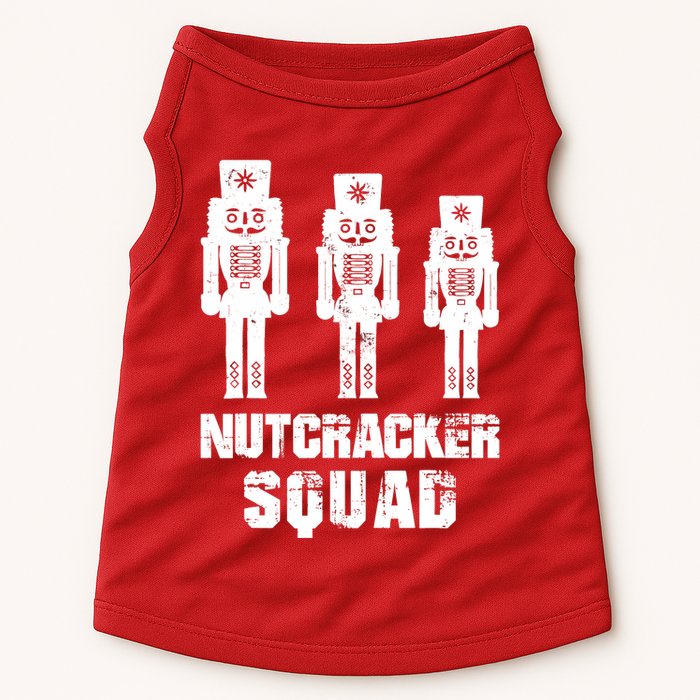 Nutcracker Squad Holiday Ballet Dance Matching Christmas Doggie Tank