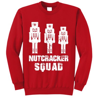 Nutcracker Squad Holiday Ballet Dance Matching Christmas Sweatshirt