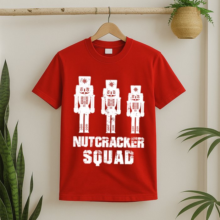 Nutcracker Squad Holiday Ballet Dance Matching Christmas T-Shirt