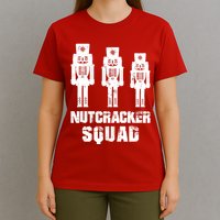 Nutcracker Squad Holiday Ballet Dance Matching Christmas T-Shirt