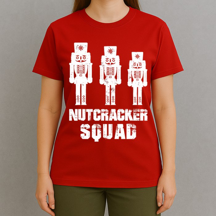 Nutcracker Squad Holiday Ballet Dance Matching Christmas T-Shirt