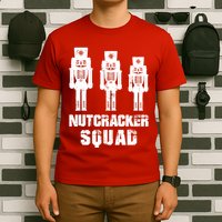 Nutcracker Squad Holiday Ballet Dance Matching Christmas T-Shirt