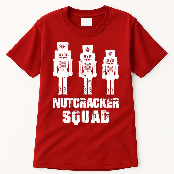 Nutcracker Squad Holiday Ballet Dance Matching Christmas Tall T-Shirt