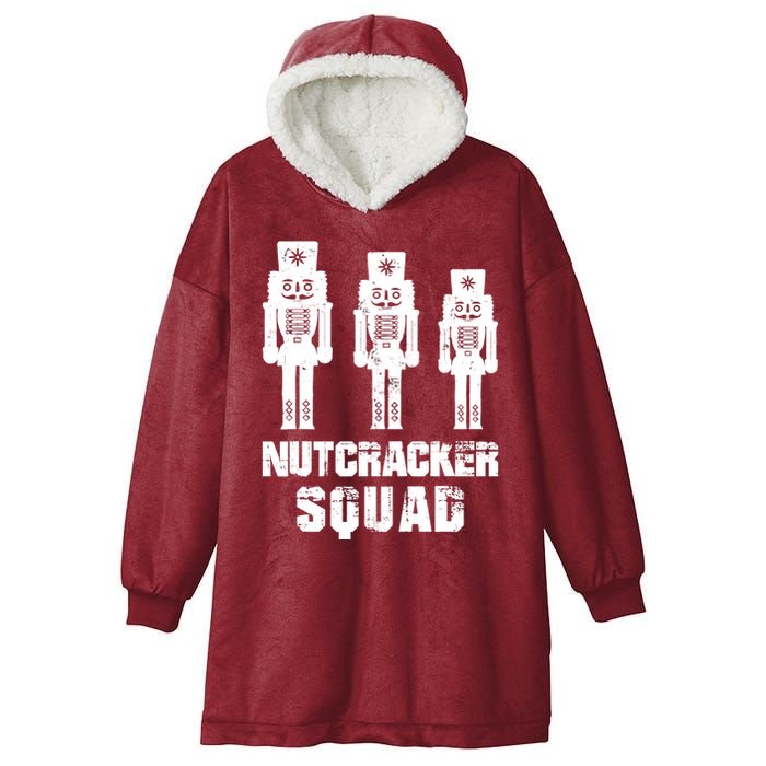 Nutcracker Squad Holiday Ballet Dance Matching Christmas Hooded Wearable Blanket