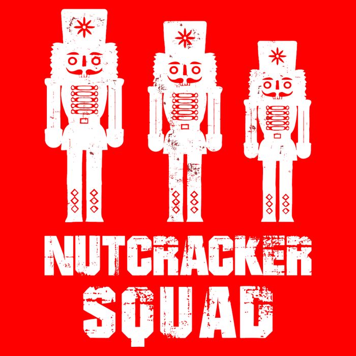 Nutcracker Squad Holiday Ballet Dance Matching Christmas Flatbill Hat