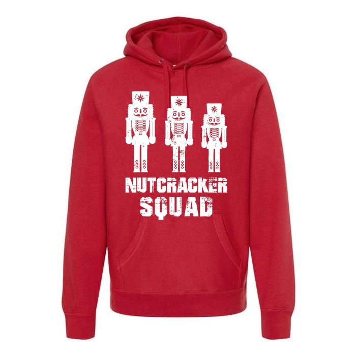 Nutcracker Squad Holiday Ballet Dance Matching Christmas Premium Hoodie