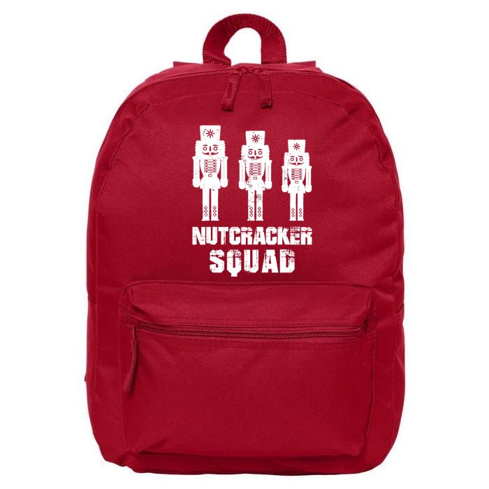 Nutcracker Squad Holiday Ballet Dance Matching Christmas 16 in Basic Backpack