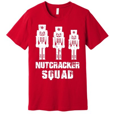 Nutcracker Squad Holiday Ballet Dance Matching Christmas Premium T-Shirt