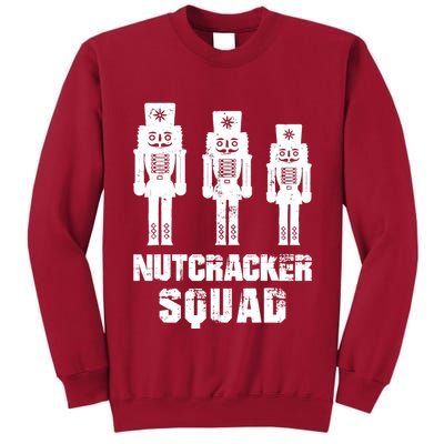 Nutcracker Squad Holiday Ballet Dance Matching Christmas Tall Sweatshirt