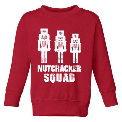 Nutcracker Squad Holiday Ballet Dance Matching Christmas Toddler Sweatshirt