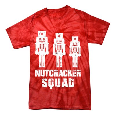 Nutcracker Squad Holiday Ballet Dance Matching Christmas Tie-Dye T-Shirt