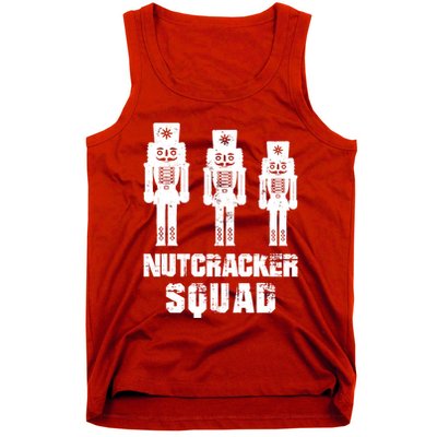 Nutcracker Squad Holiday Ballet Dance Matching Christmas Tank Top