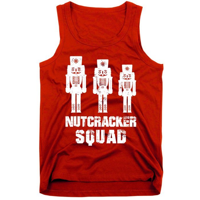 Nutcracker Squad Holiday Ballet Dance Matching Christmas Tank Top