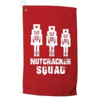 Nutcracker Squad Holiday Ballet Dance Matching Christmas Platinum Collection Golf Towel