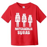 Nutcracker Squad Holiday Ballet Dance Matching Christmas Toddler T-Shirt