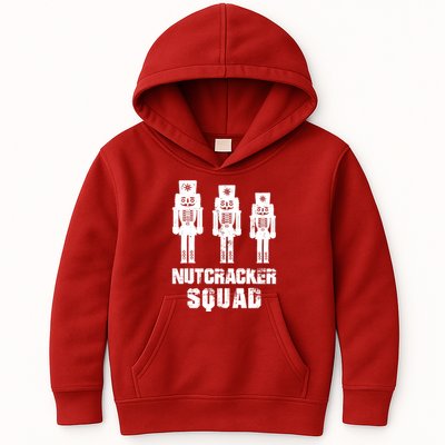 Nutcracker Squad Holiday Ballet Dance Matching Christmas Kids Hoodie