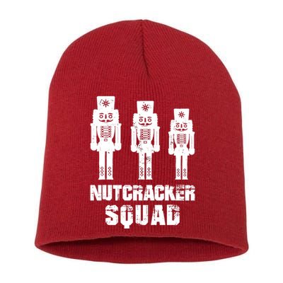 Nutcracker Squad Holiday Ballet Dance Matching Christmas Short Acrylic Beanie