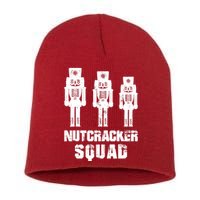 Nutcracker Squad Holiday Ballet Dance Matching Christmas Short Acrylic Beanie