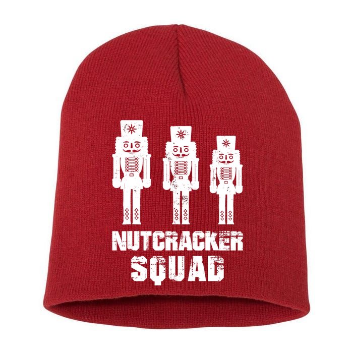 Nutcracker Squad Holiday Ballet Dance Matching Christmas Short Acrylic Beanie