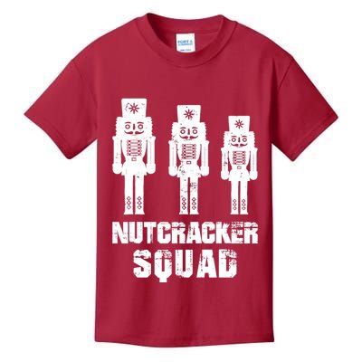 Nutcracker Squad Holiday Ballet Dance Matching Christmas Kids T-Shirt
