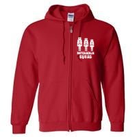 Nutcracker Squad Holiday Ballet Dance Matching Christmas Full Zip Hoodie
