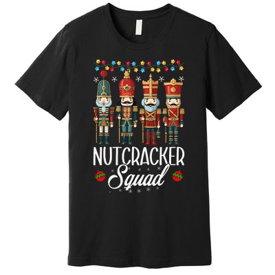 Nutcracker Squad Holiday Christmas Pajama Premium T-Shirt