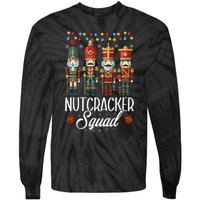 Nutcracker Squad Holiday Christmas Pajama Tie-Dye Long Sleeve Shirt