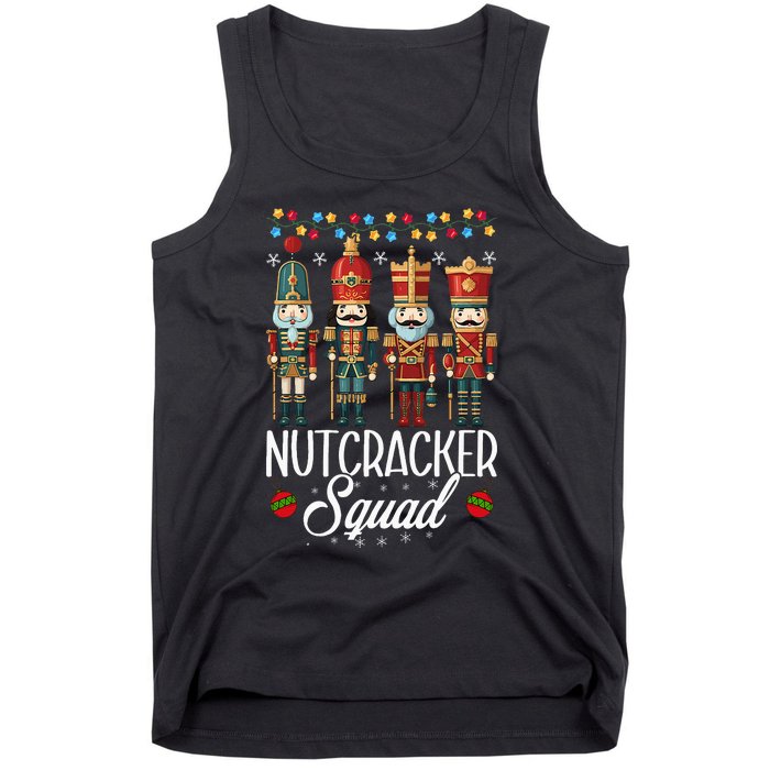 Nutcracker Squad Holiday Christmas Pajama Tank Top