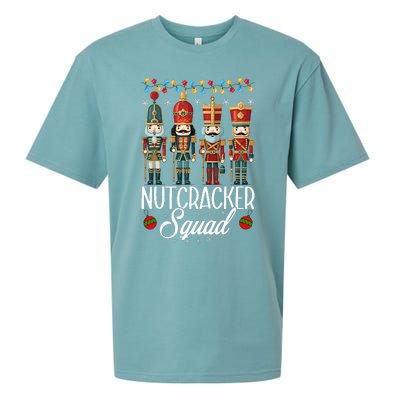 Nutcracker Squad Holiday Christmas Pajama Sueded Cloud Jersey T-Shirt