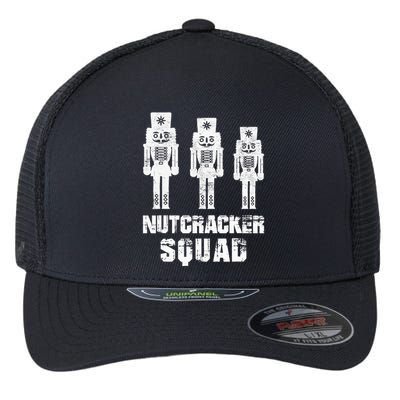 Nutcracker Squad Holiday Ballet Dance Matching Christmas Flexfit Unipanel Trucker Cap