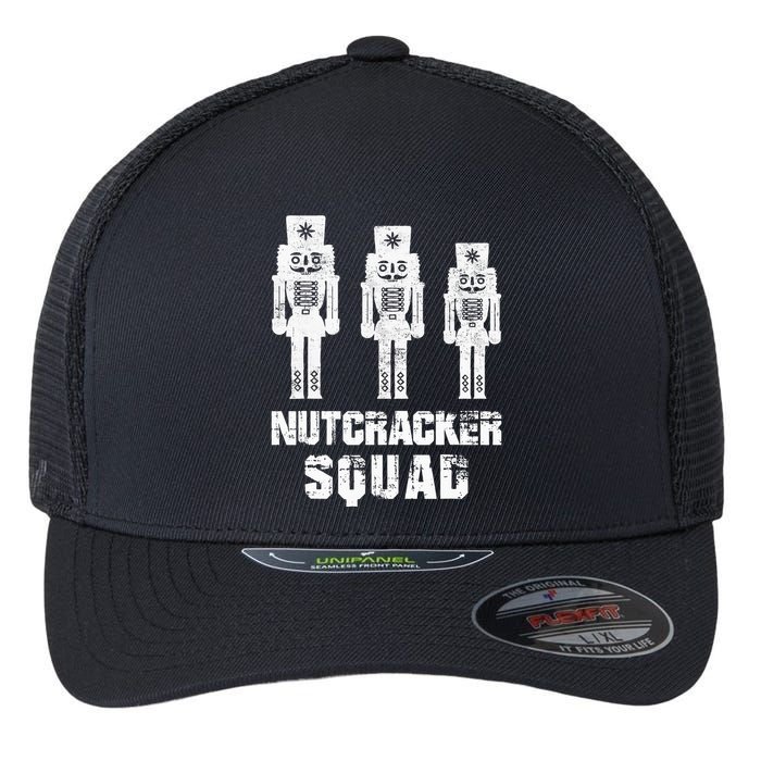 Nutcracker Squad Holiday Ballet Dance Matching Christmas Flexfit Unipanel Trucker Cap