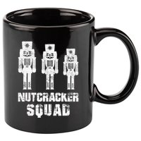 Nutcracker Squad Holiday Ballet Dance Matching Christmas 11oz C Handle Ceramic Mug