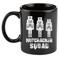 Nutcracker Squad Holiday Ballet Dance Matching Christmas 11oz C Handle Ceramic Mug