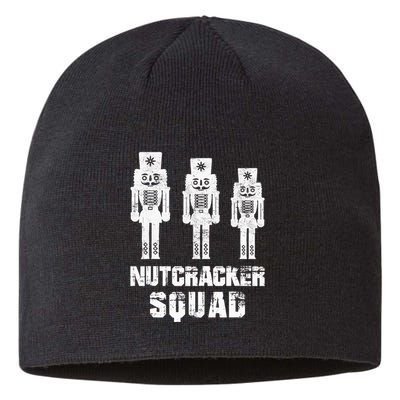 Nutcracker Squad Holiday Ballet Dance Matching Christmas Sustainable Beanie