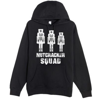 Nutcracker Squad Holiday Ballet Dance Matching Christmas Premium Pullover Hoodie